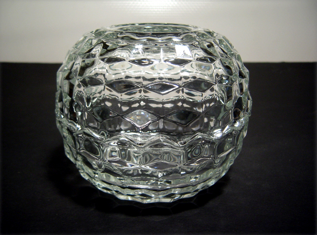 Cubist Pattern Candle Glimmer Light