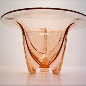 Pink Rocket Vase by Duncan Miller