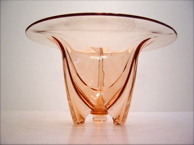 Pink Rocket Vase by Duncan Miller