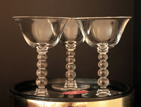 Candlewick Wine Stems by Imperial Glass Co.