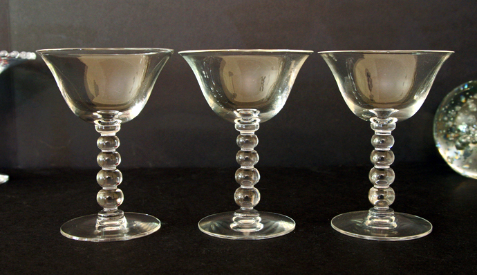Candlewick Wine Stems by Imperial Glass Co. - Image 2