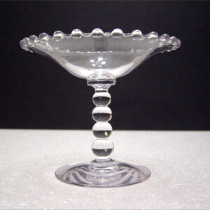 Glass Imperial Candlewick Tazza