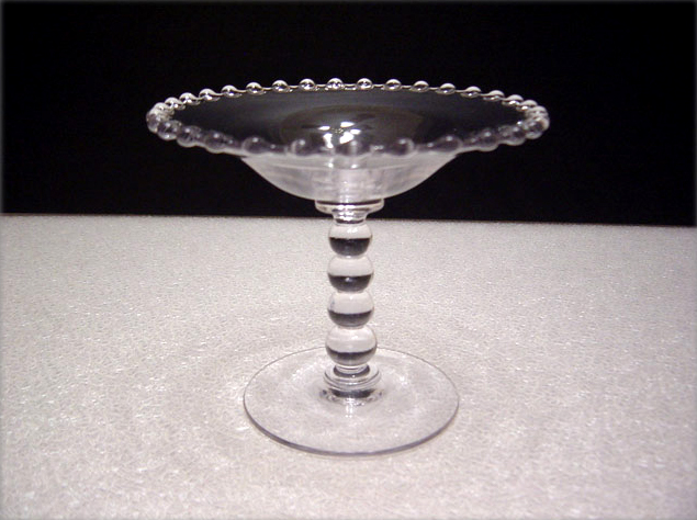 Glass Imperial Candlewick Tazza - Image 2