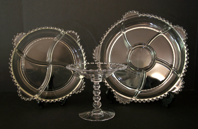 Glass Imperial Candlewick Tazza - Image 6