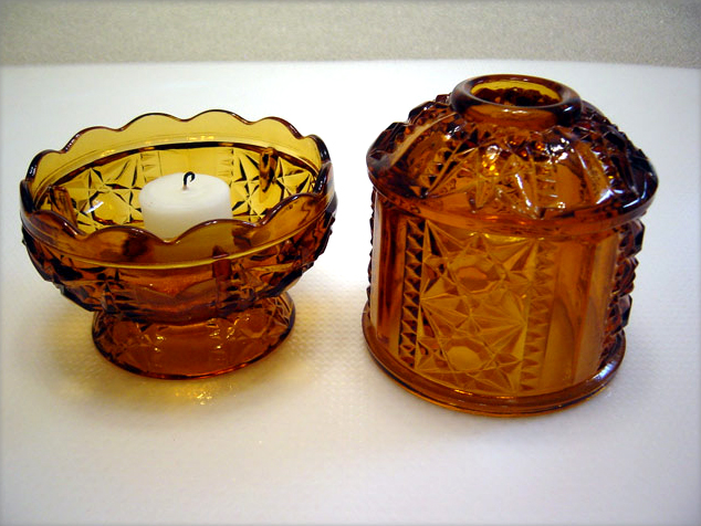 Large Fenton Art Glass Fairy Light - Image 3